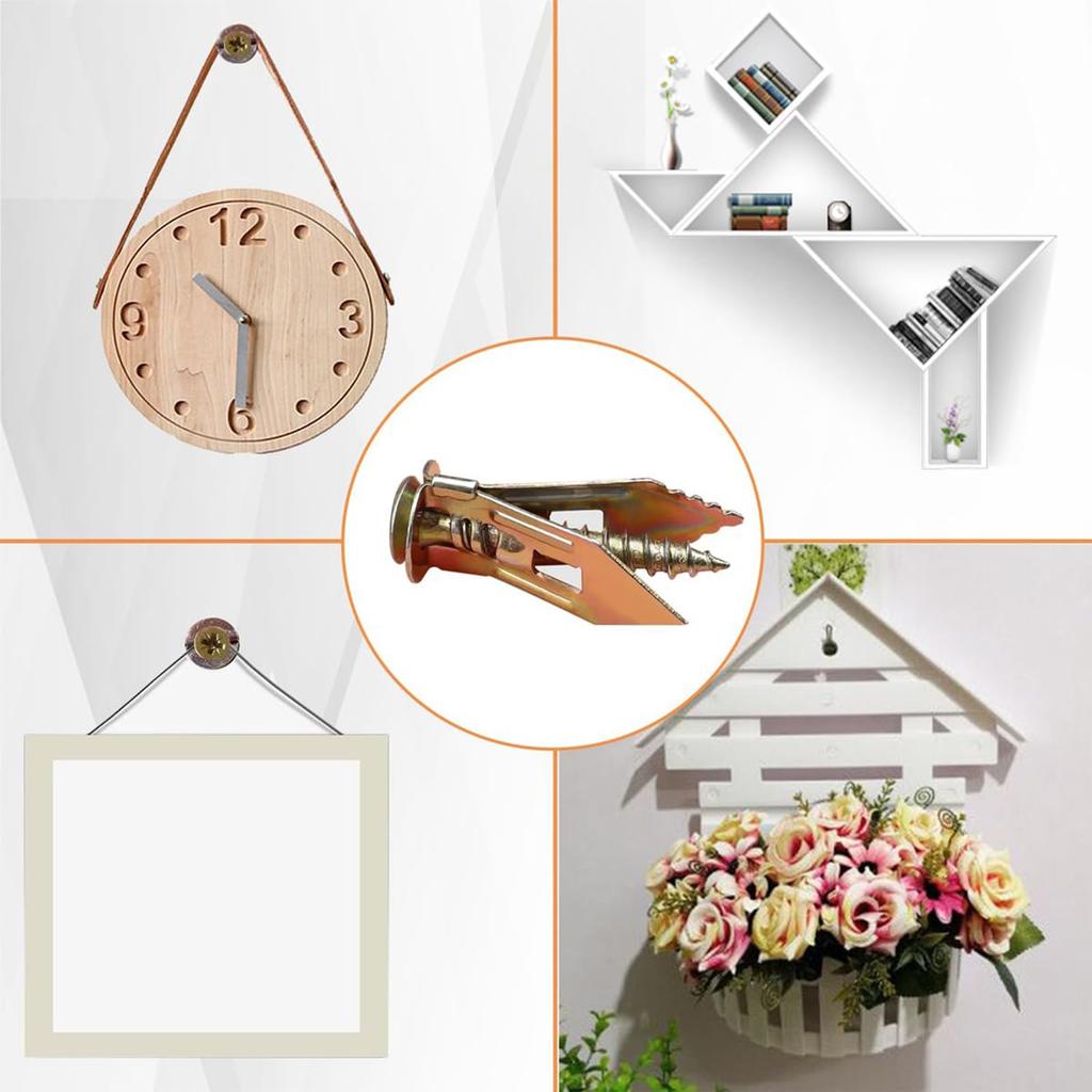 Самонарезающие анкерные винты, Самонарезающие анкеры из плакированной стали, Самонарезающие анкеры для гипсокартона с винтами