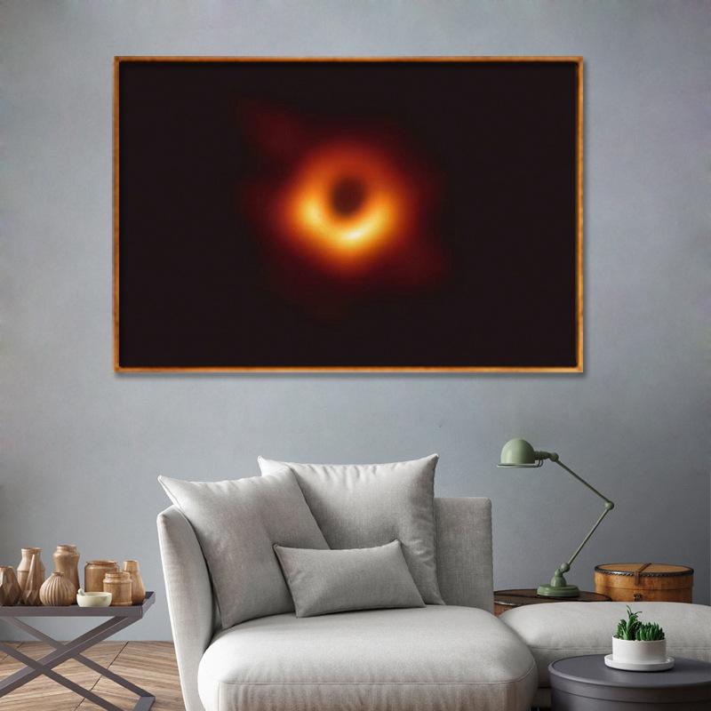 Черная дыра звезда украшение дома холст картина гостиная современные абстрактные картины настенное искусство холст Cuadros Decoracion салон