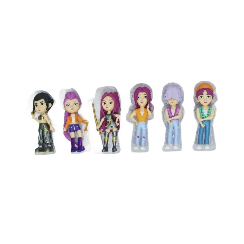 Охотники на ведьм K-Pop Большая голова Q издание Фигурка Румими Модель Слепая коробка Приливная игрушка Кукла Украшение