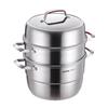 Supor 30cm 3-Layer 304 Stainless Steel Steamer Pot