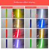 10Pcs Soft PVC Reflective Strips High Visibility Backpack Pendant Car Reflective Keychain  Cycling