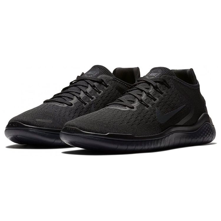 Nike Free RN 2018 Черные мужские кроссовки антрацит 942836-002