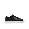 Cupsole Lace Up Sneakers - Lth Sue Mix HW0HW02435 Black