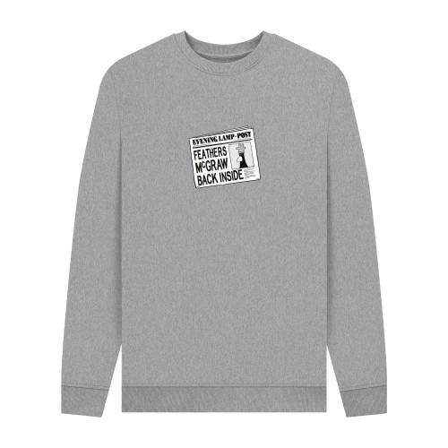 Wallace and Gromit Unisex Adult Caught Feathers McGraw Sweatshirt