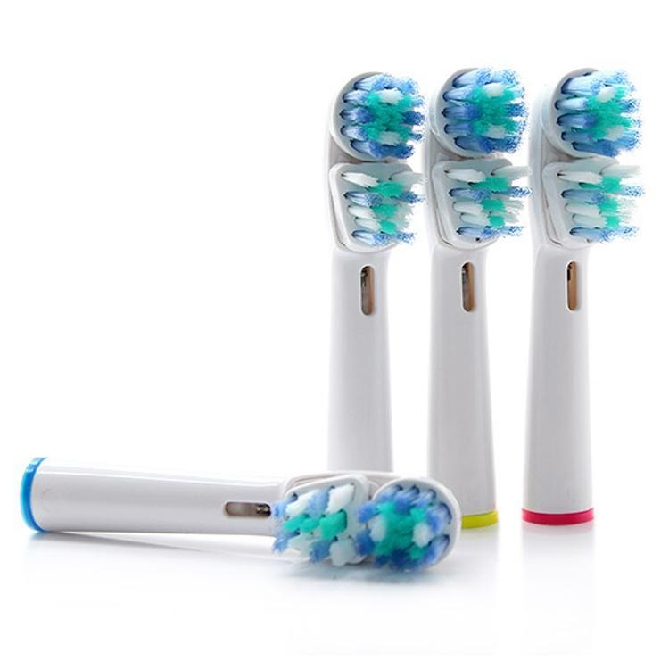 4 шт. Сменные насадки для щеток вращающегося типа, сменные насадки для электрической зубной щетки, инструменты для чистки