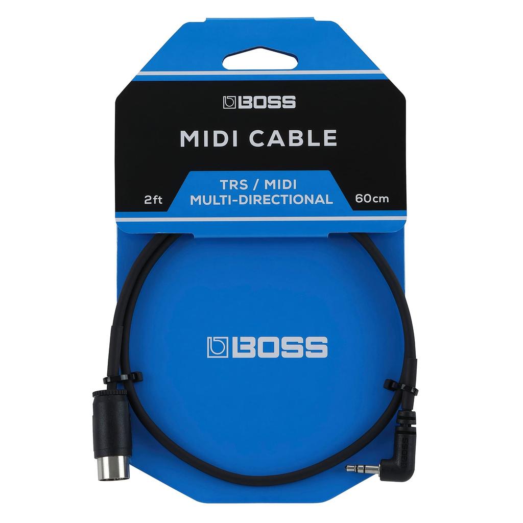 BOSS MIDI Cable 60cm MIDI Cable BMIDI-2-35 3.5mm TRS/MIDI
