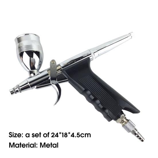 1 комплект 116A набор аэрографов двойного действия с управлением макияжем регулируемая точная насадка для дизайна ногтей модели аэрографов игрушки