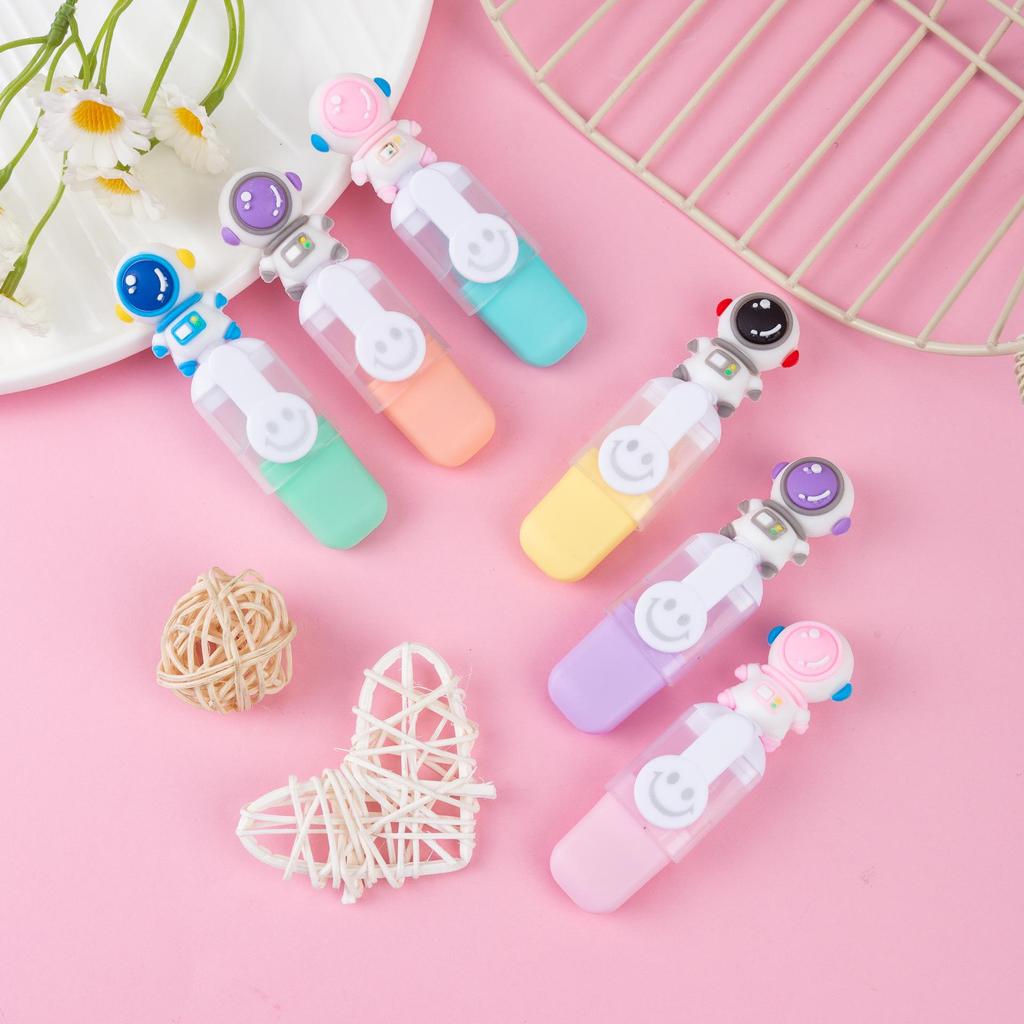 Капибара Мультяшный Фруктовая Тема 6-Цветный Набор Хайлайтеров на Рождество