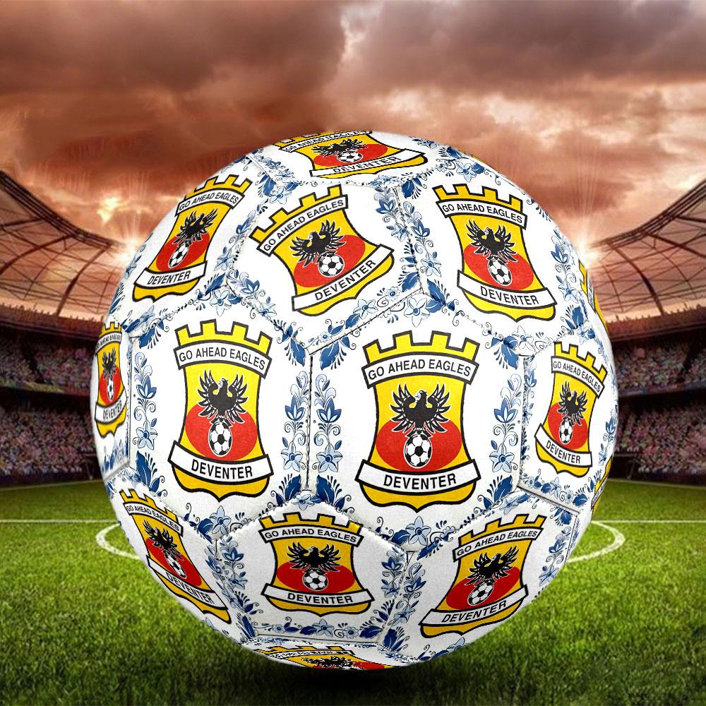 Мяч для футбола Go Ahead Eagles, размер 5, стандартный матч для спортивной игры и тренировок команды, идеальный подарок для футбольных фанатов