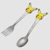 Skater Stainless Steel Spoon, 3D Die-Cut Spoon for Children, Pokemon Design, DSS1C-A