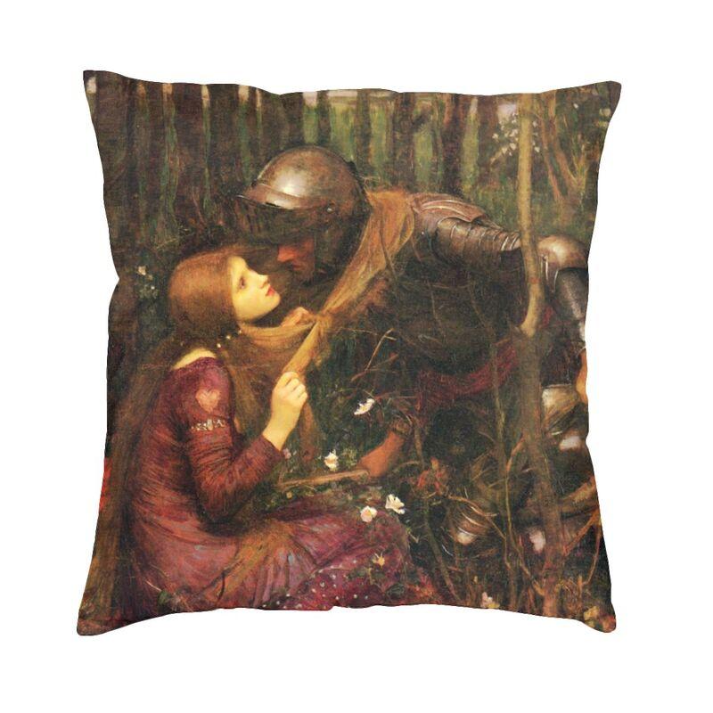 John William Waterhouse The Soul Of The Rose Pillow Case 45x45cm Decor Home Vintage Oil Painting Chair Cushion Square Pillowcase