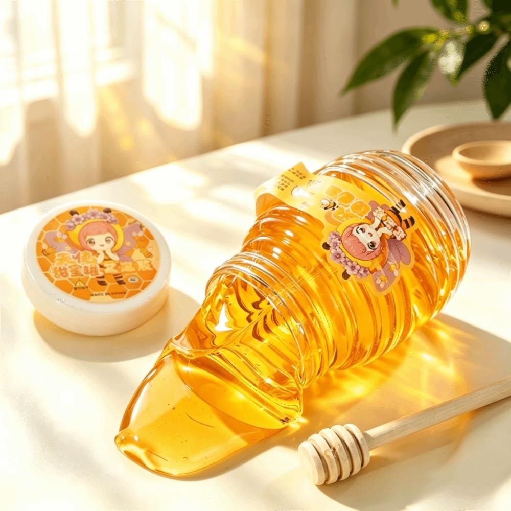 Honey Liquid Honey Slime Toy Fluffy Foam Bouncing Mud Toy Perfect Bubble Putty Toy Party Favors