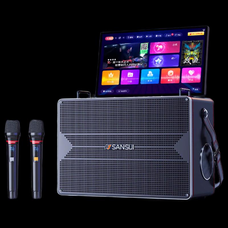 Sansui A51 Outdoor Karaoke System with Display CN plug (adapter included)