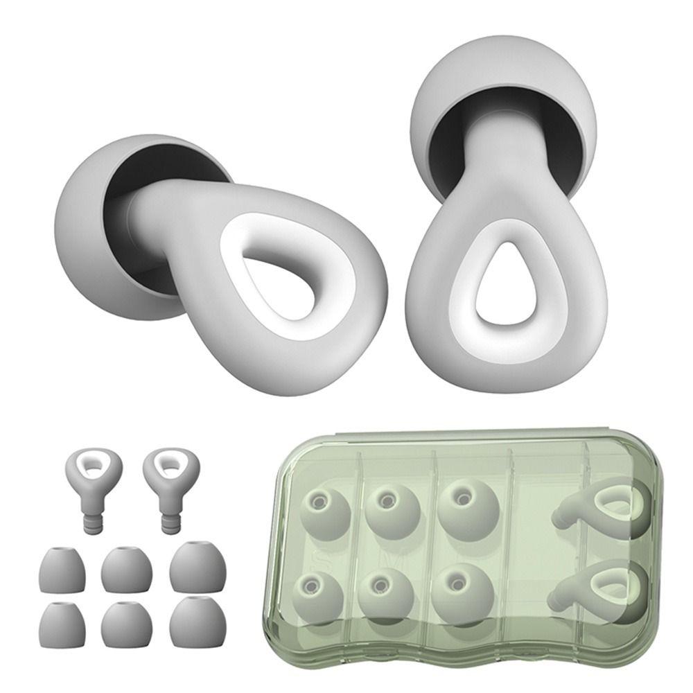 Уход за сном Музыкантские беруши Защита слуха Наушники Шумоподавляющий фильтр Силиконовый наушник