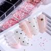 12 Grids Star Heart Round Shape Nail Art Glitter Sequins Holographic Nail Flakes Sequin Mixed Iridescent Powder Nail Decoration