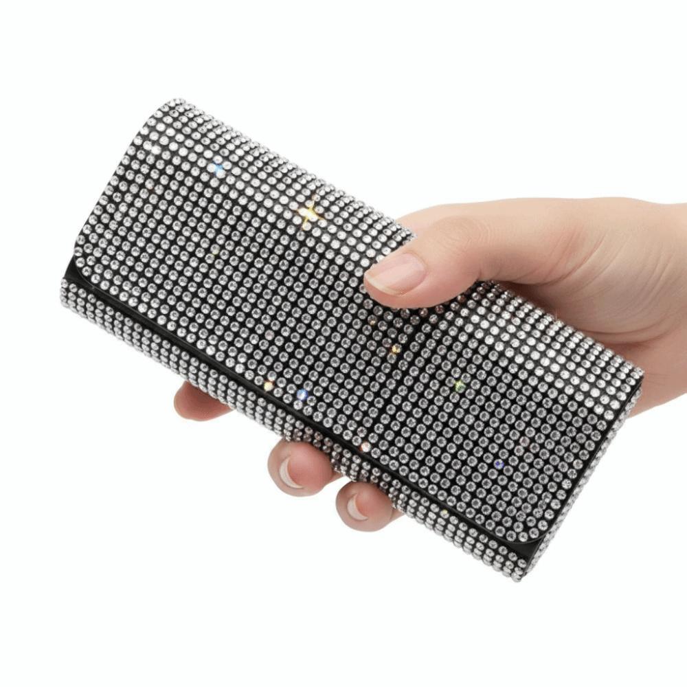 Portable Glasses Storage Bag BlingBling Glasses Storage Box Sunglasses Eyeglass Bag Outdoor