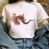 Summer T-shirts Kawaii Cat Funny Tshirt Cute Fashion  harajuku  graphic t shirts Fashionable polyester fabric