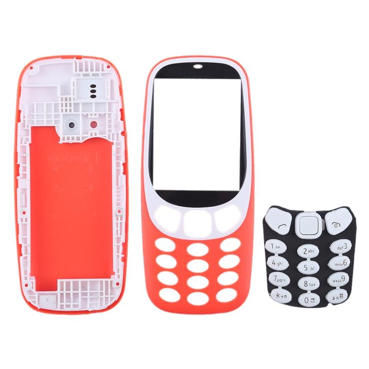 Полностью сборная крышка корпуса с клавиатурой для Nokia 3310