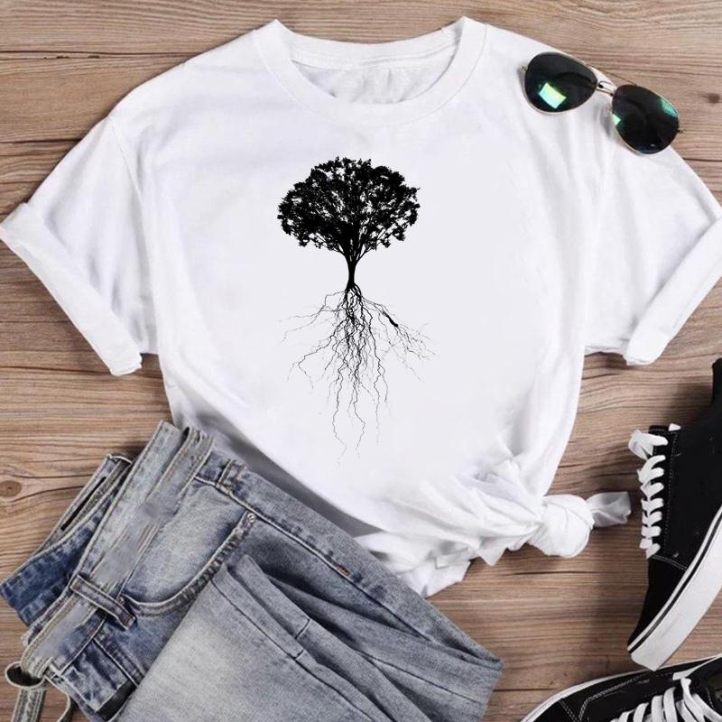 Одежда Повседневная футболка с коротким рукавом Music Love Trend в стиле 90-х годов с принтом Летняя модная футболка Женская женская футболка с рисунком