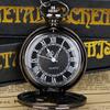 Steampunk Copper Vintage Hollow Gear Hollow Quartz Pocket Watch Necklace Pendant Clock Chain Men Women