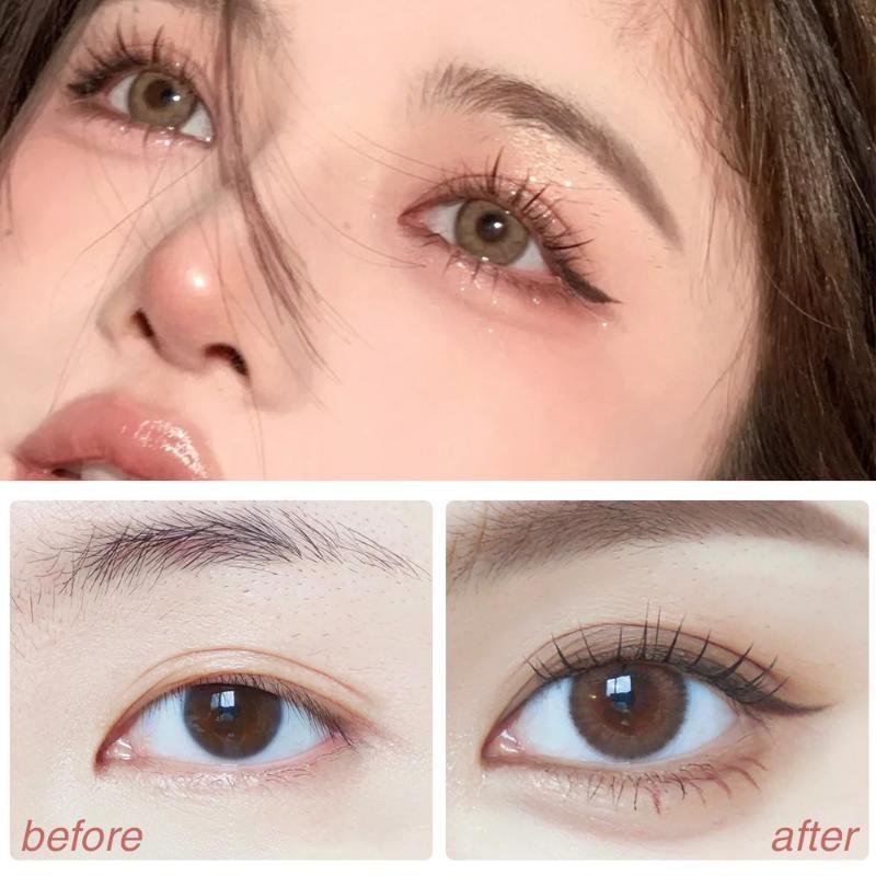 Профессиональный набор из 3 кистей для макияжа для теней, бровей и подводки с мягким ворсом и эргономичными ручками