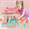 Children Play House Toys Sound And Light Music Candy Ice Cream Snack Car Accessories Random Color
