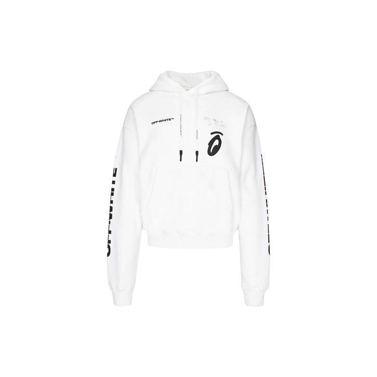 OFF WHITE Худи с разрезанными стрелами OMBB037E19D250100110