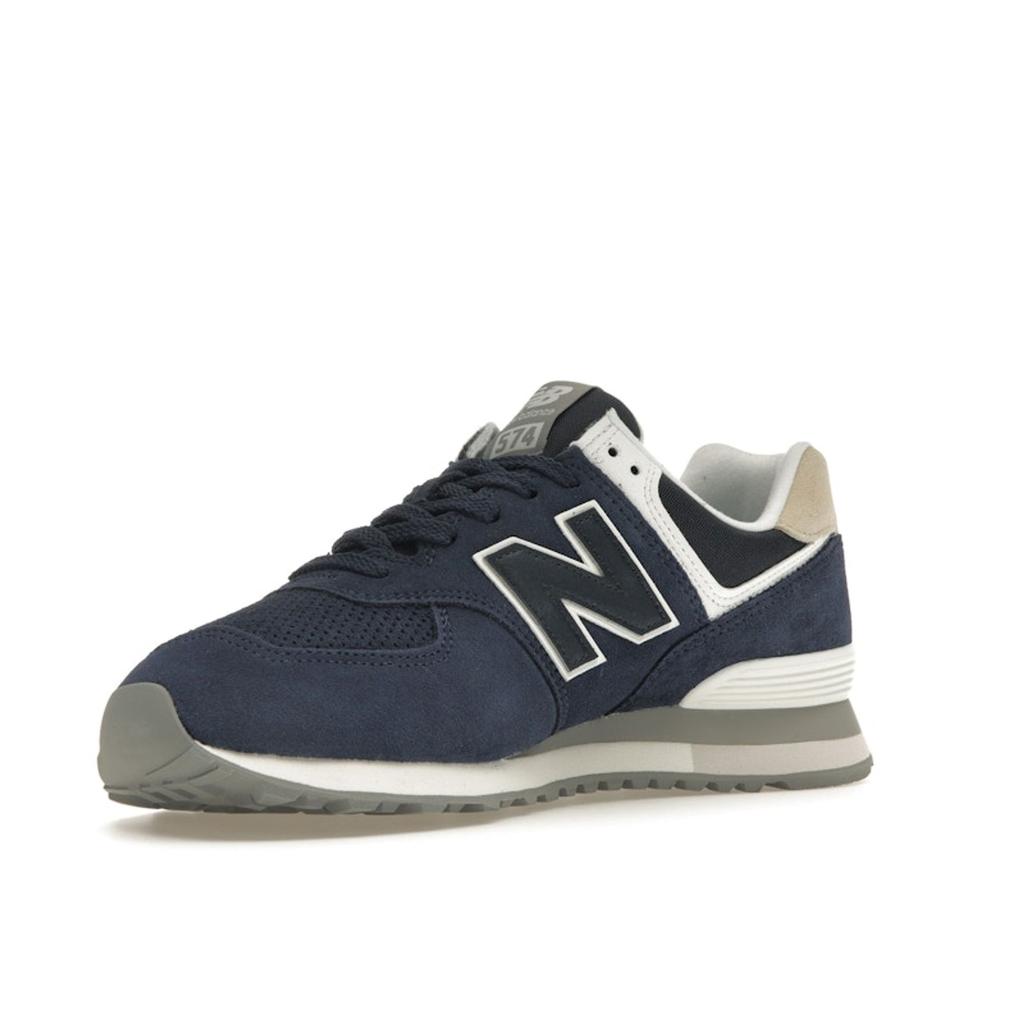 New Balance Кроссовки унисекс 574 Midnight Blue белые U574NL2