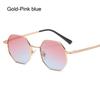 Frame UV Protection Sunglasses for Men/Women Metal Sunglasses Square Sunglasses Polygon Sun Glasses