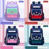 Sesame Baby School Backpack For Kids With Breathable Pu Material And Air Cushion Straps