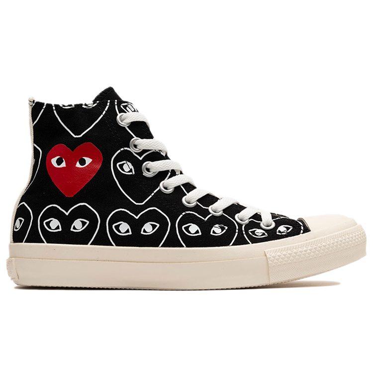 Converse Cdg X Chuck Taylor All Star Multi Heart 'Черно-белый' 168982C