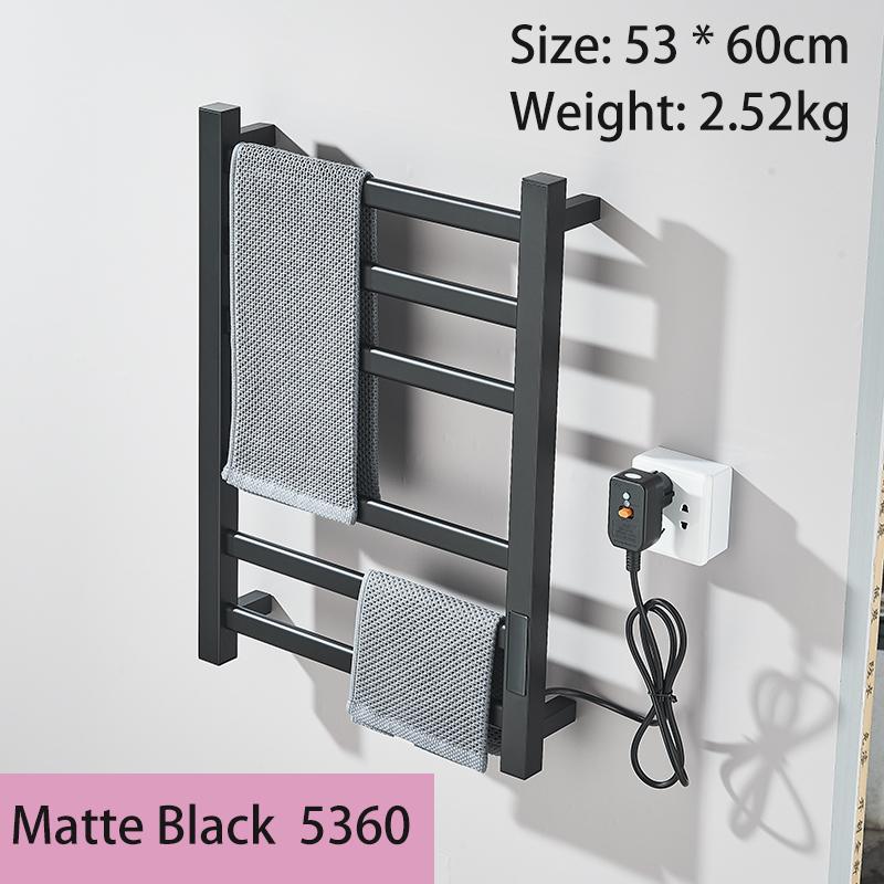 Оборудование для ванной комнаты Электрическая сушилка для полотенец Нержавеющая сталь Контроль температуры и времени Умный дом Подогреваемая вешалка для полотенец Сушилка для полотенец
