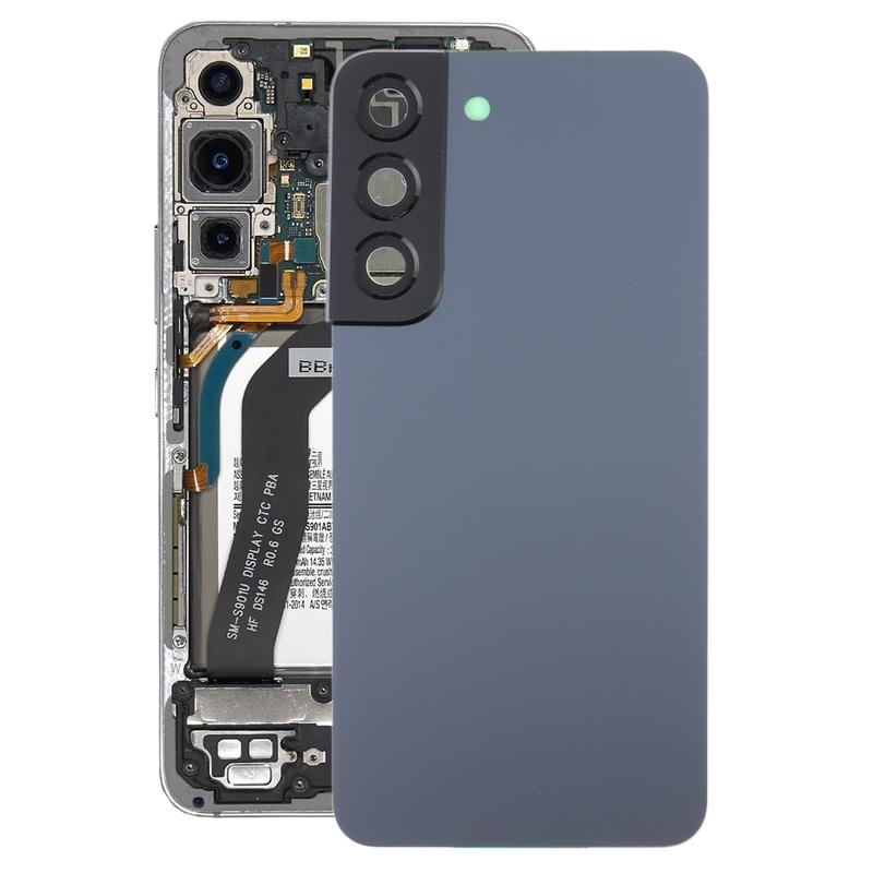 Battery Back Cover for Samsung Galaxy S22 5G SM-S901B with Camera Lens Cover Phone Rear Housing Case Replacement
