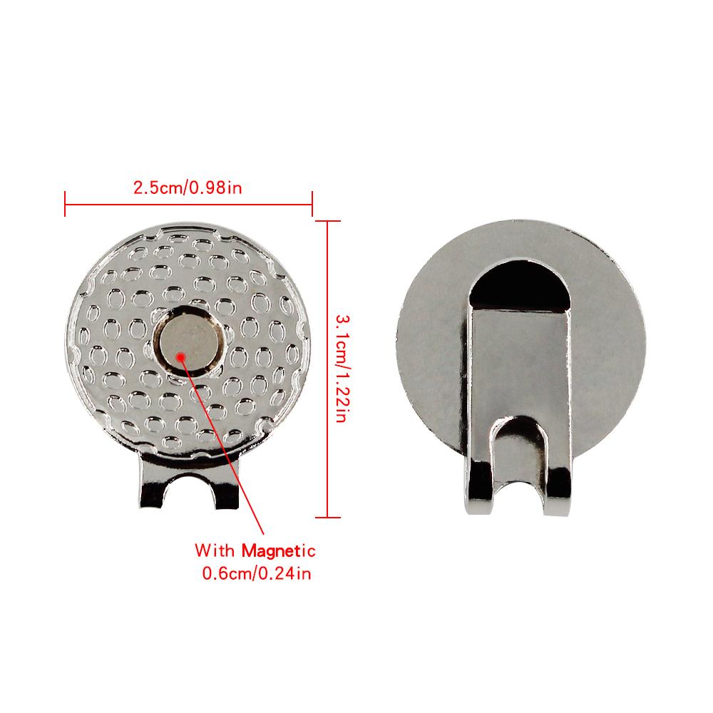 Pack 1 Pcs Golf Hat Clip Magnetic Golf Cap Clips with Magnet Golf Putting Green Accessories For Marker Mark Drop Ship 5