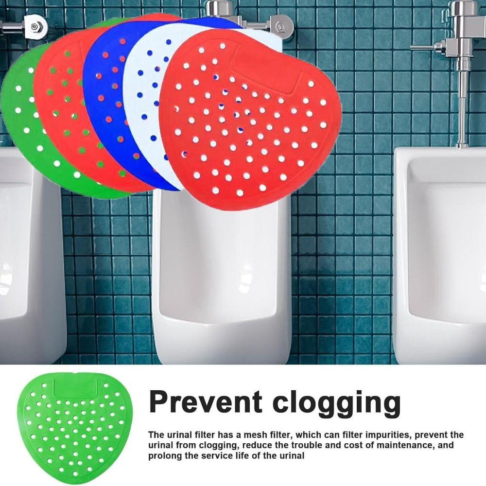 Soft Anti Splash Urinal Mats Odor Freshener Anti Splash Design Urinal Mats Pads Deodorizer