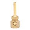 Female Thread Fountain Nozzle Brass Adjustable Water Spray Head with Valve for PondDN25 32mm