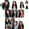 Body Wave Lace Front Wigs For Women Featuring Luxurious Pre Plucked Design With Baby Hair