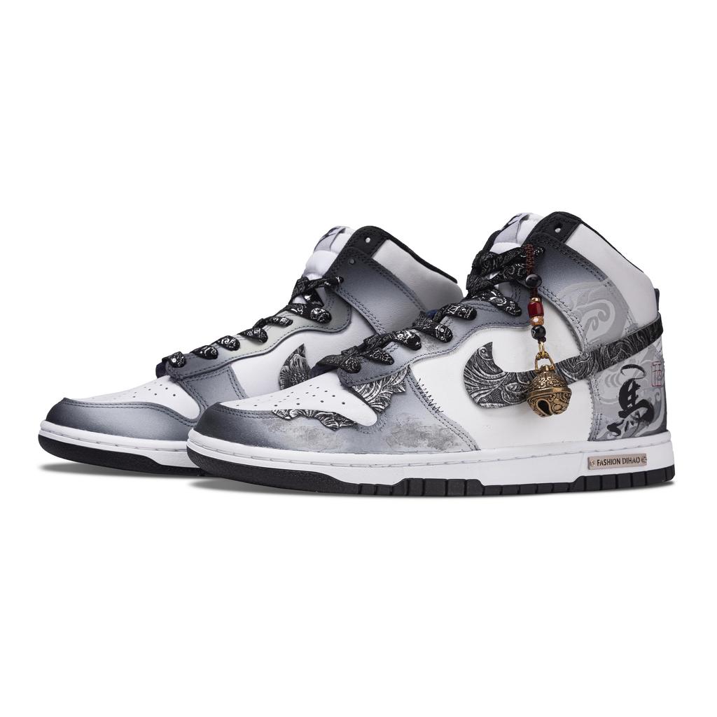 Nike Кроссовки Dunk Mystic Bell Ink Высокие Кеды для скейтбординга Мужские DD1399-105(Team365-)