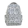 Schoolbag school bag niche girls junior high school students multi-color leopard print 1011 new backpack high value light large capacity backpack
