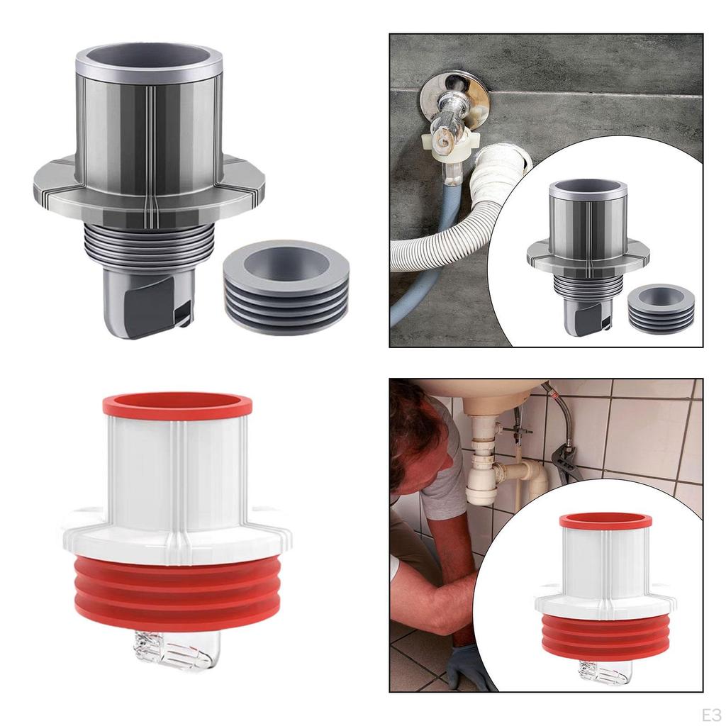 Уплотнительная заглушка для дренажной трубы с регулируемым диаметром для контроля запаха