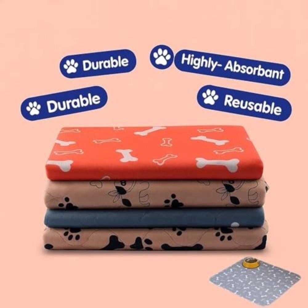 Reusable Pet Sleep Pad Waterproof Pet Bed Mat Portable Cat Diaper Mat Pet Training