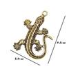 Винтажные Мини Фигурки Геккона из Латуни Брелоки Подвески Брелок для Ключей Автомобиля Сумка DIY Шнурок Подвески Ювелирные Аксессуары Подвески Животные