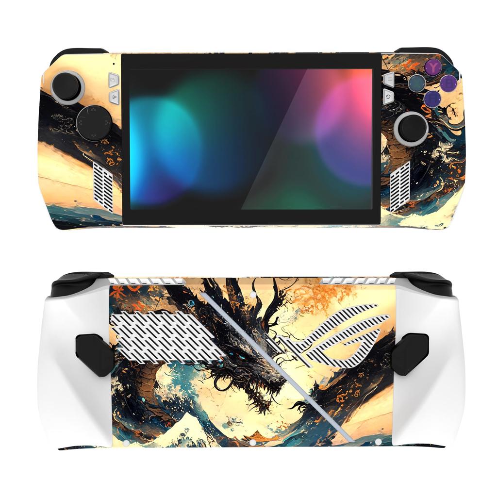 Custom Protective Sticker Sticker Compatible with PlayVital ROG Ally Model Custom Vinyl Skin Sticker Compatible with ROG Ally Handheld Gaming Console