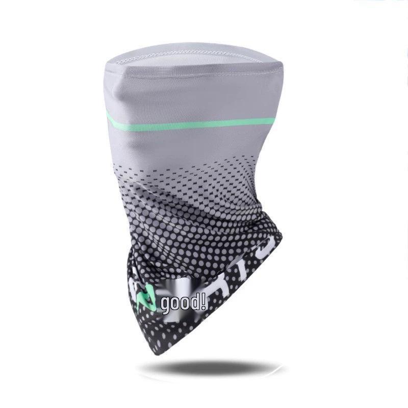 Men's Cycling Arm Sleeves: Ice Silk, Sun Protection, Breathable Summer Headband & Mask