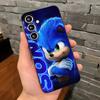 Аниме Чехол для телефона Соник Хеджхог Для Samsung S26 S25 Plus S20 S20 Plus S22 Ultra S23 FE S21 Plus S21 Ultra Мягкая крышка