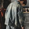 GUANGAN AEPE American Retro Distressed Denim Jacket