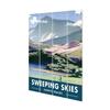 Railway Museum Sweeping Skies North Wales Small Wood Print