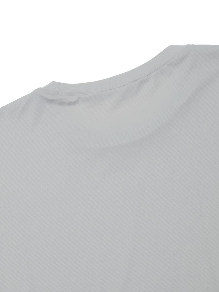 WIDEANGLE To Round Neck Base Layer M_Ice Grey
