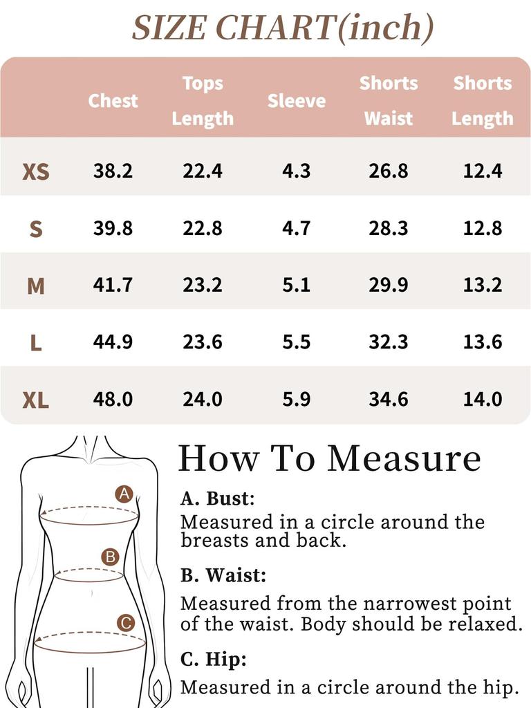 Cheibear Solid Color Lounge Nightwear Short Sleeves with Pullover Jogger Summer Size M Women's Set, Shorts, Set, Tracksuit, Gray,