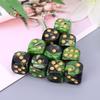 Round Corner Family Party Game Dice Number Polyhedral Dice Dice Set Table Game Digital Game Dices